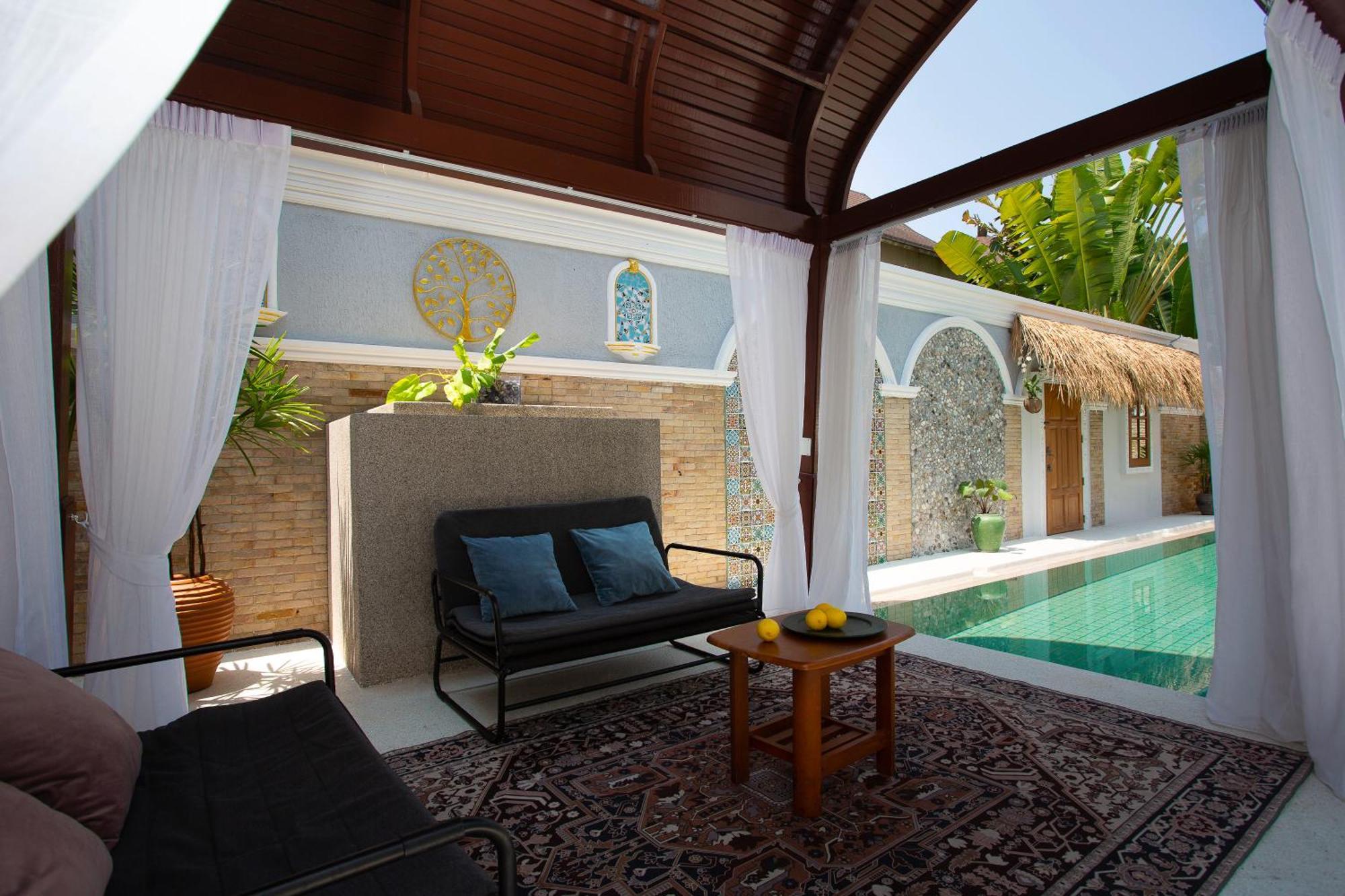 Nagawari Art Maldives Pattaya Villa Nacsomtien Kültér fotó