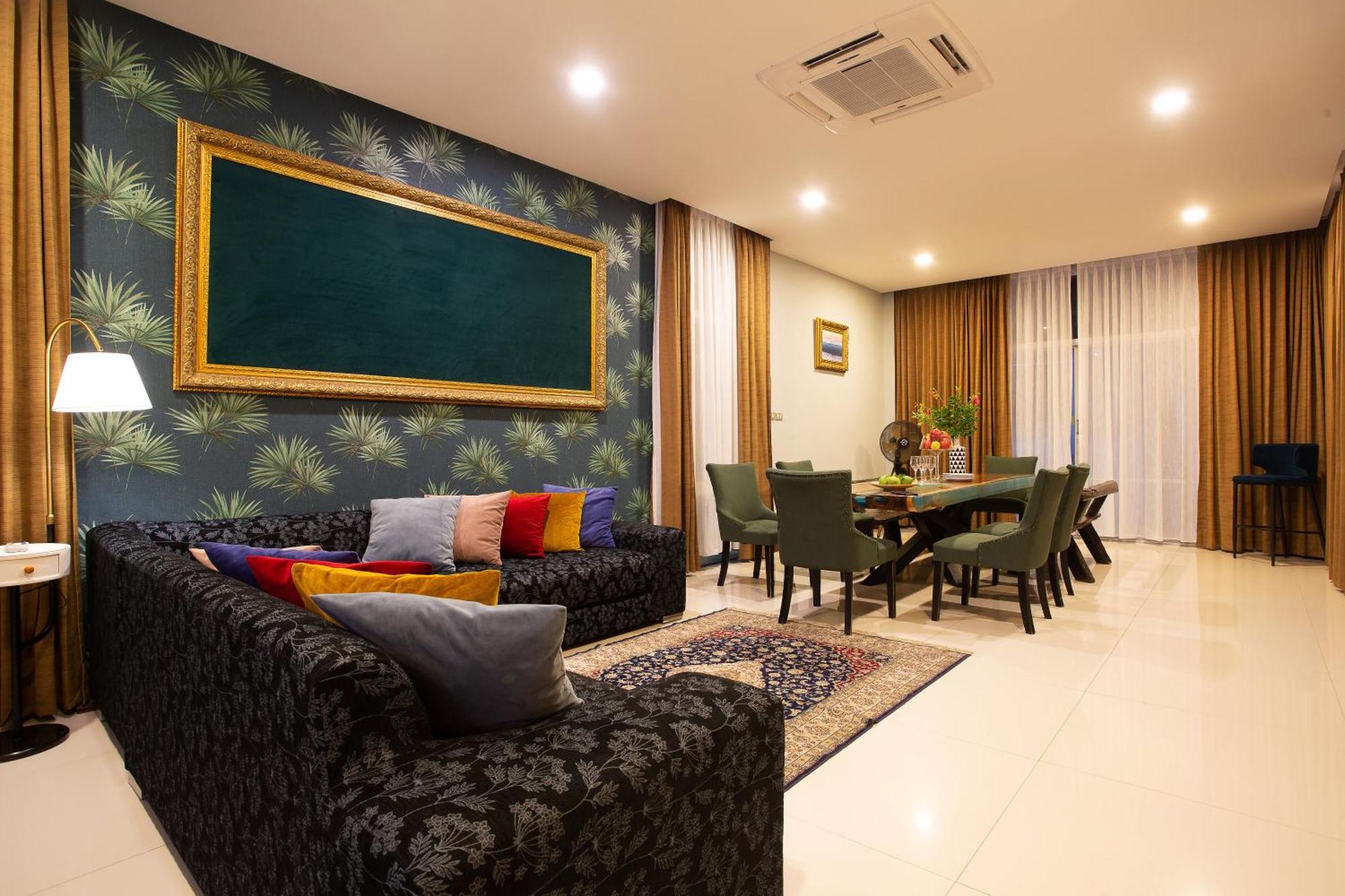 Nagawari Art Maldives Pattaya Villa Nacsomtien Kültér fotó