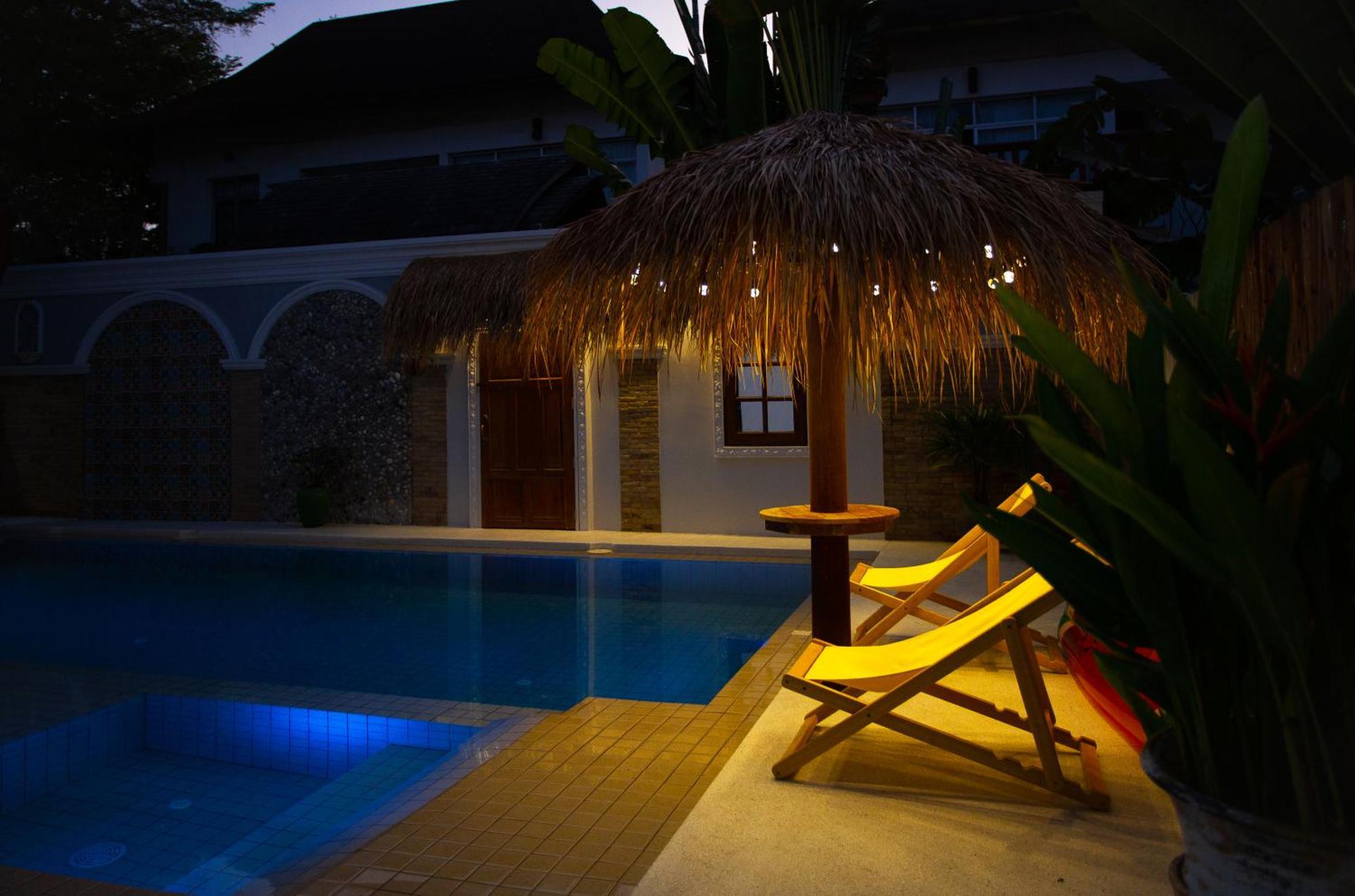 Nagawari Art Maldives Pattaya Villa Nacsomtien Kültér fotó