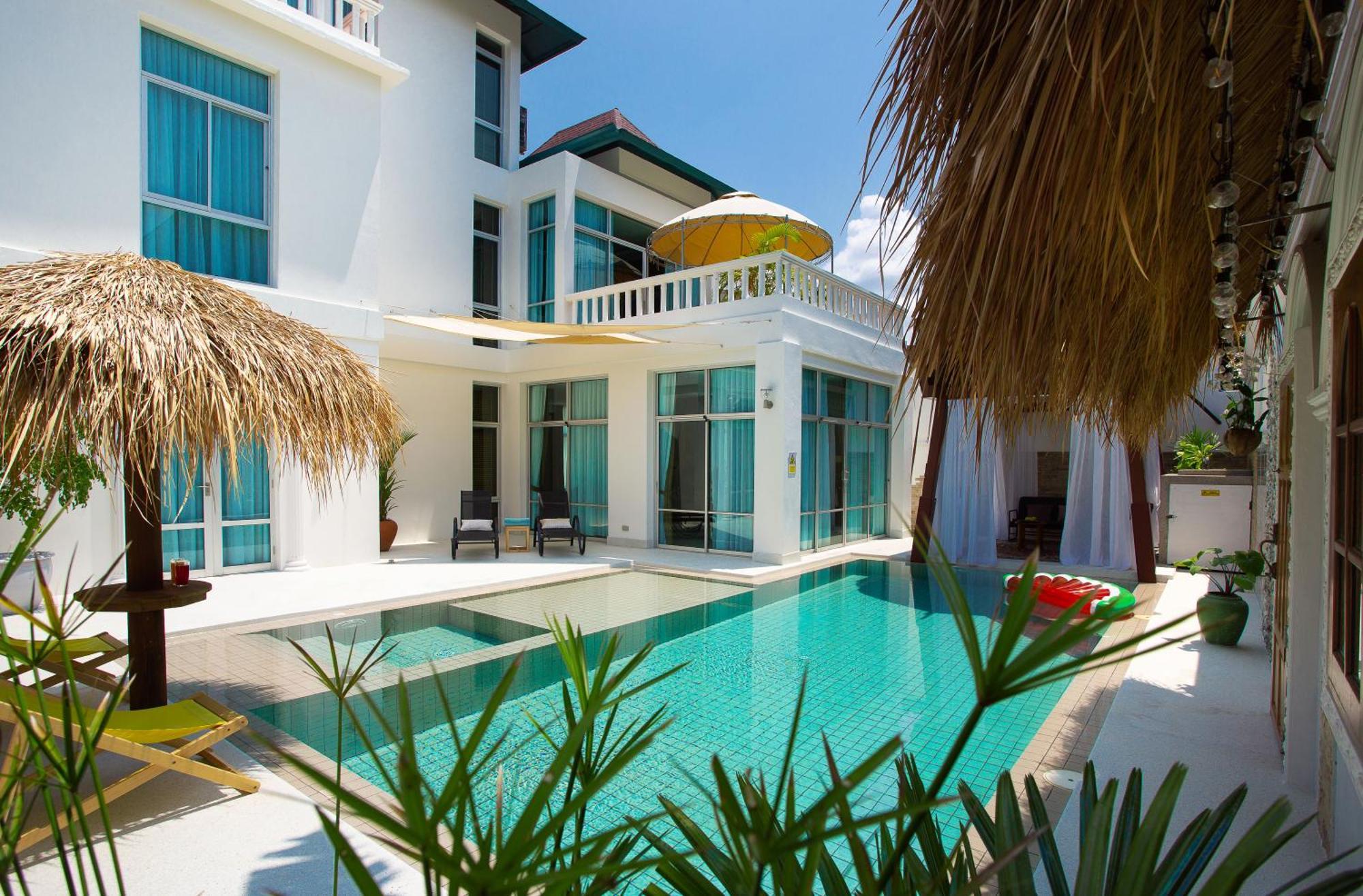 Nagawari Art Maldives Pattaya Villa Nacsomtien Kültér fotó