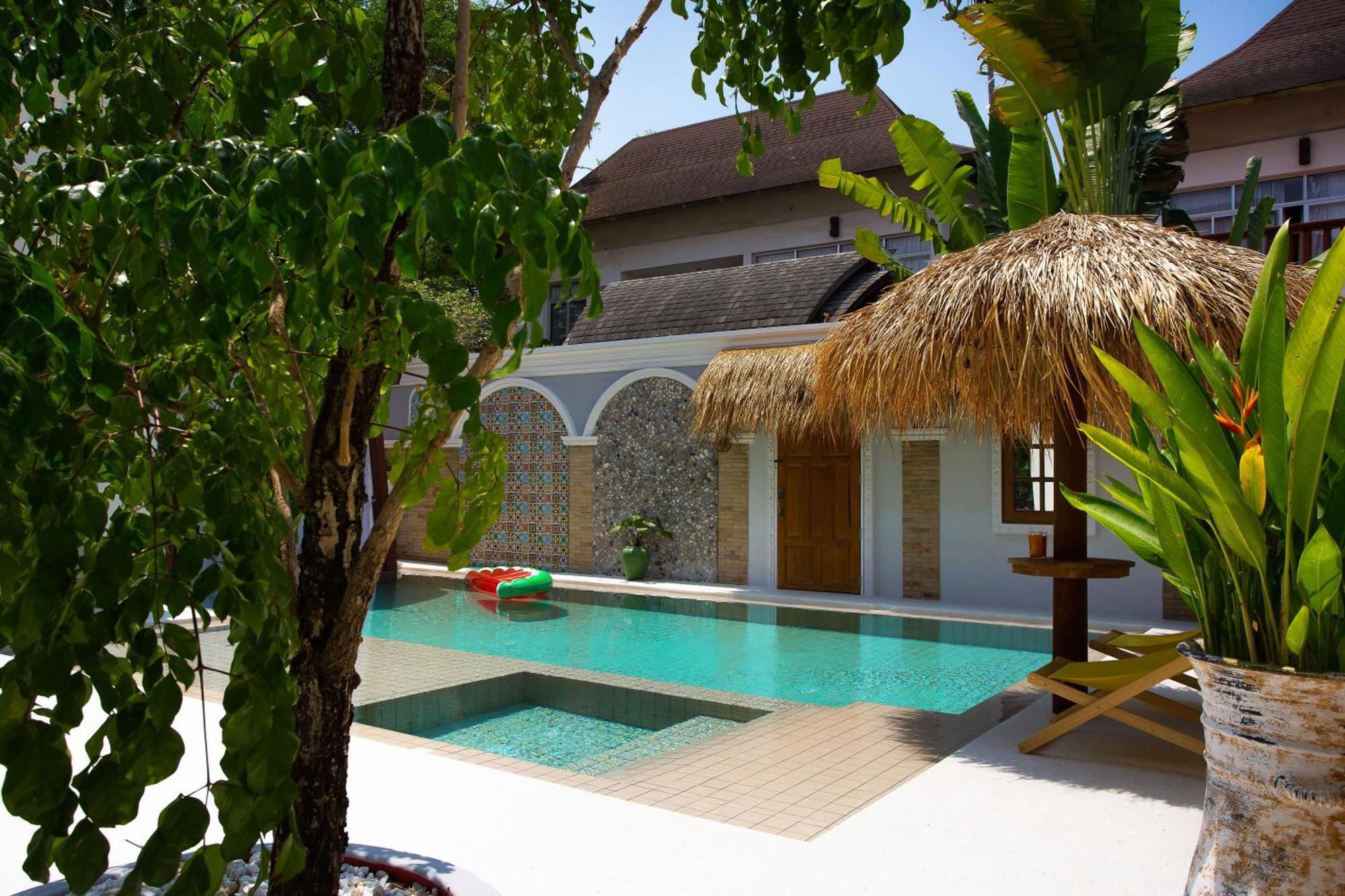 Nagawari Art Maldives Pattaya Villa Nacsomtien Kültér fotó