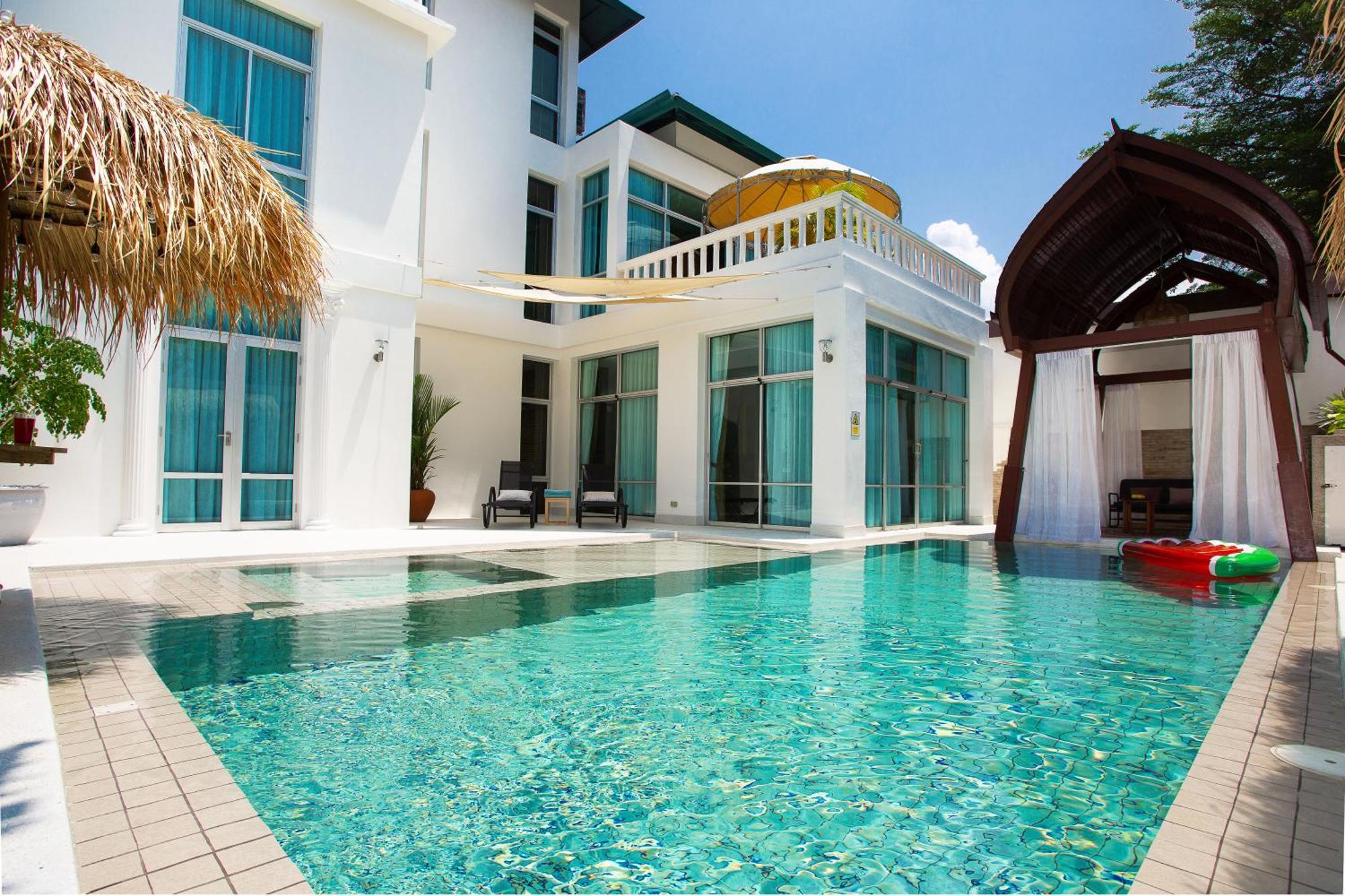 Nagawari Art Maldives Pattaya Villa Nacsomtien Kültér fotó